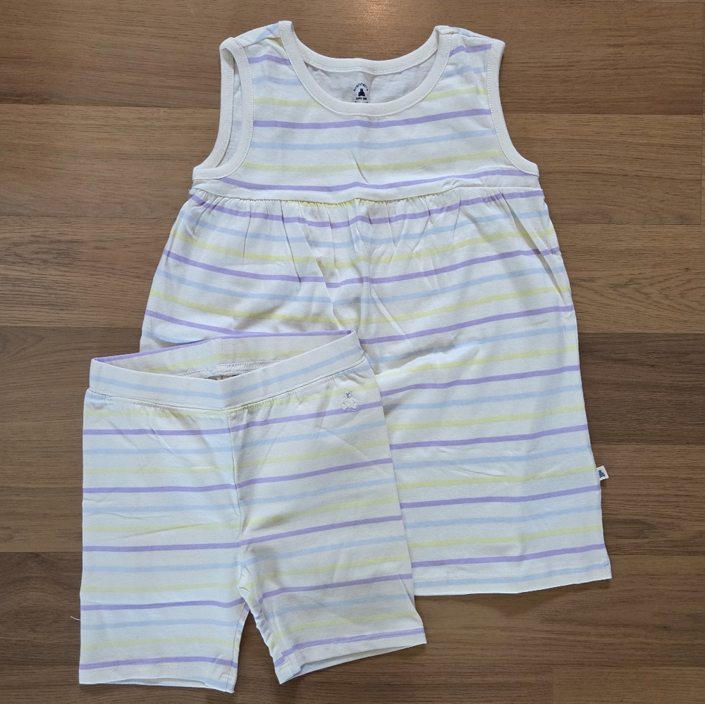 NWOT GAP Kids Multicolor Striped Outfit - Picture 1 of 5